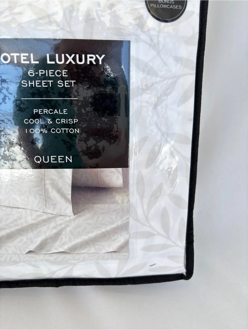 NWT Wamsutta Dream Zone Queen 6 Piece White Percale Sheet Set 100% Cotton